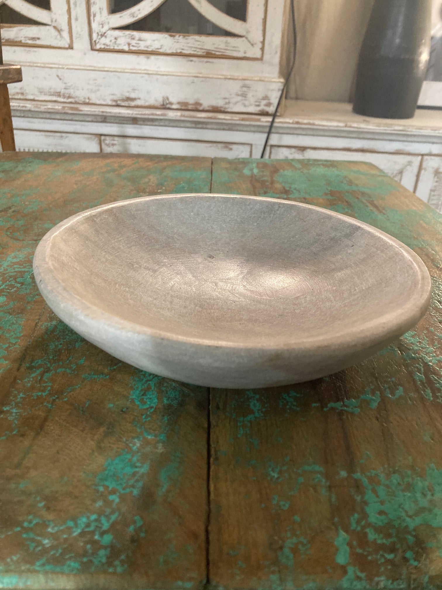 Hand Hewn Marble Plate - M