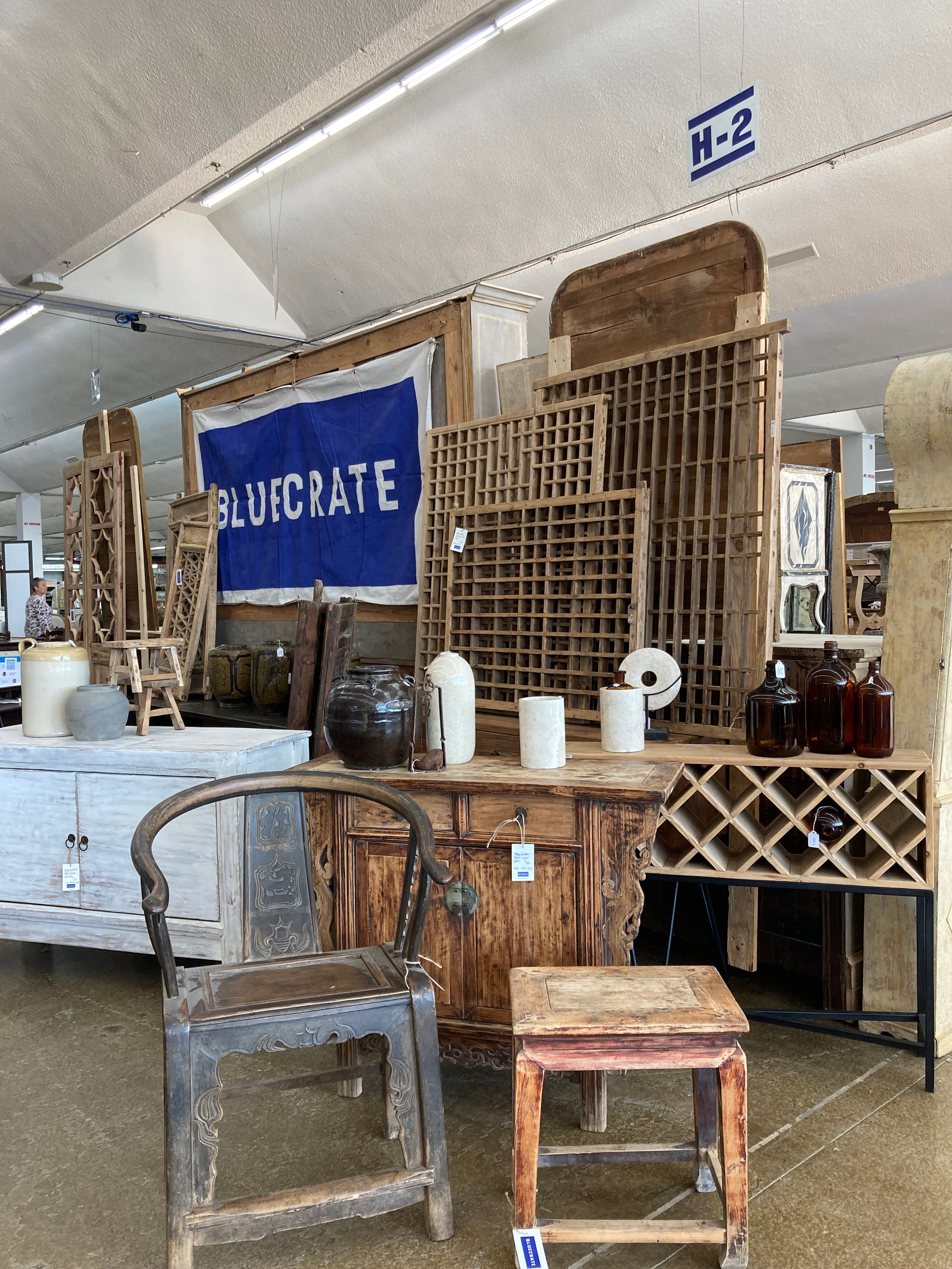 Antique Farmhouse Grain Storage Bin - Converted to Cabinet