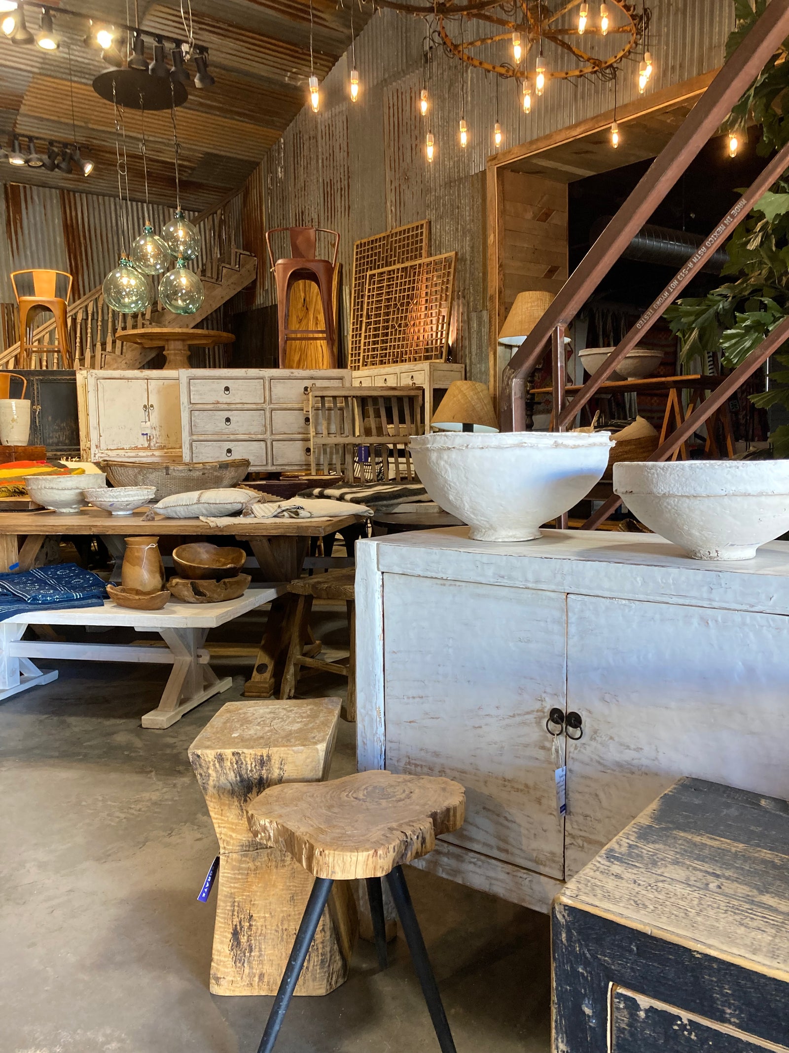 Antique Farmhouse Grain Storage Bin - Converted to Cabinet