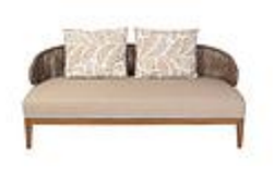 Saint Tropez Outdoor Double Seat Sofa