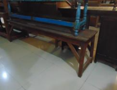 Vintage long bench